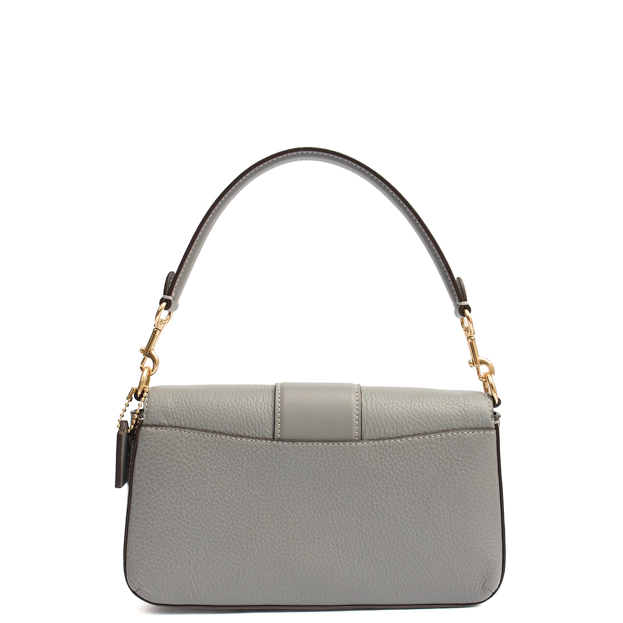Coach Shoulder Bag Grace Shoulder Bag in Grey, Leather | The