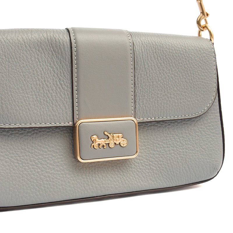 Picture of Coach Shoulder Bag Grace Shoulder Bag in Grey, Leather