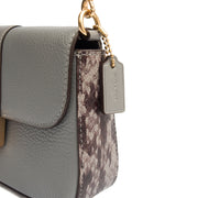 Picture of Coach Shoulder Bag Grace Shoulder Bag in Grey, Leather