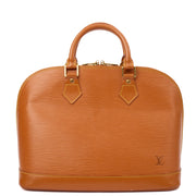 Picture of Louis Vuitton Tote Alma MM in Brown, Epi Leather