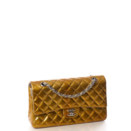 Picture of Chanel Classic Double Flap - Medium in Yellow, Leather