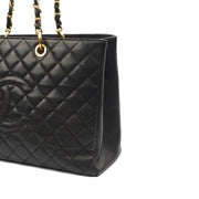 Picture of Chanel Tote Grand Shopping Tote XL in Black, Caviar Leather
