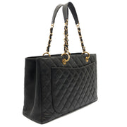 Picture of Chanel Tote Grand Shopping Tote XL in Black, Caviar Leather