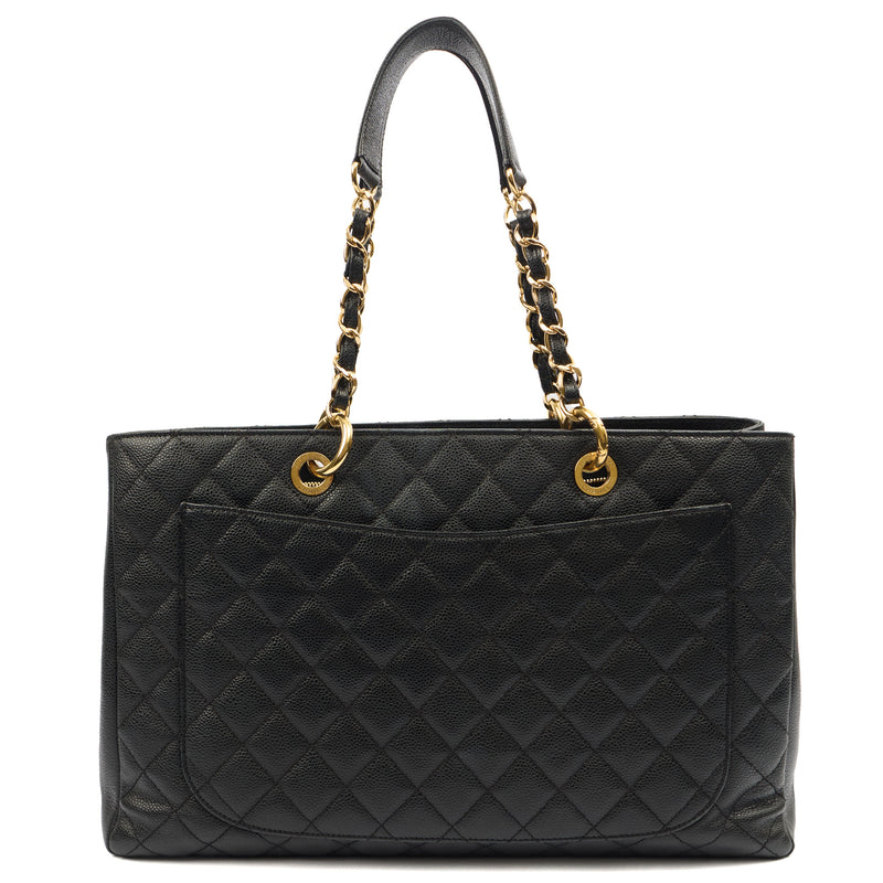 Picture of Chanel Tote Grand Shopping Tote XL in Black, Caviar Leather