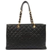 Picture of Chanel Tote Grand Shopping Tote XL in Black, Caviar Leather