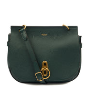 Picture of Mulberry Satchel Amberley in Mulberry Green, Calfskin Leather