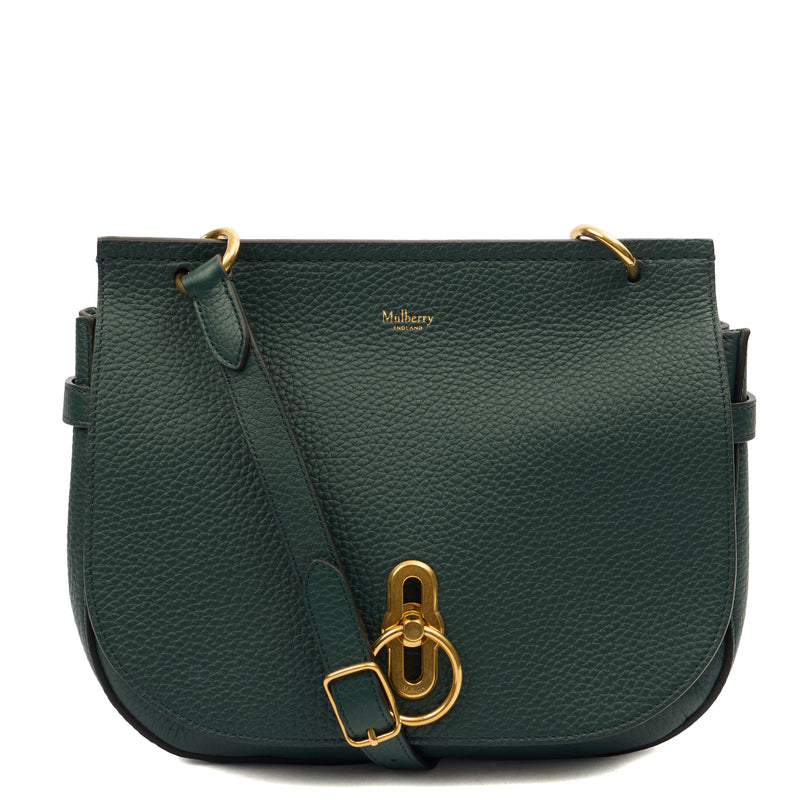Picture of Mulberry Satchel Amberley in Mulberry Green, Calfskin Leather