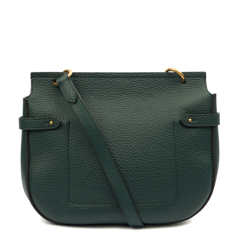 Picture of Mulberry Satchel Amberley in Mulberry Green, Calfskin Leather