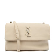 Picture of Saint Laurent Cross Body Cassandra in Neutral, Leather