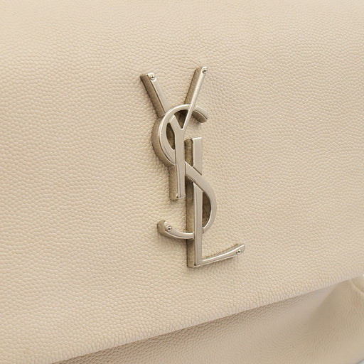 Picture of Saint Laurent Cross Body Cassandra in Neutral, Leather