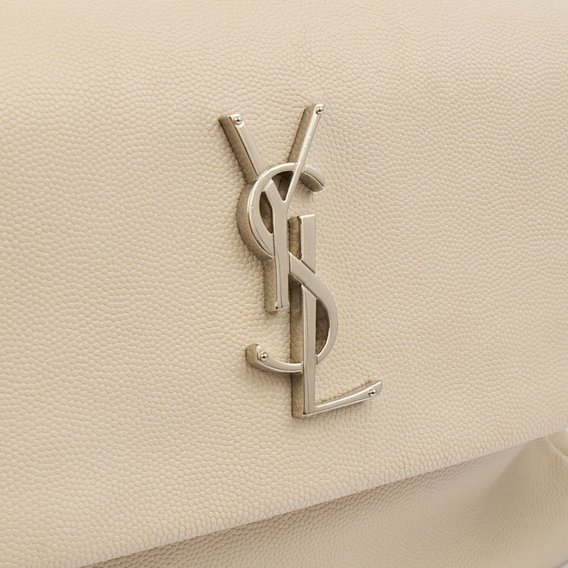 Picture of Saint Laurent Cross Body Cassandra in Neutral, Leather