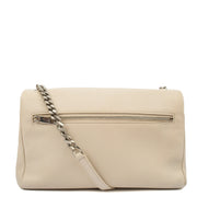 Picture of Saint Laurent Cross Body Cassandra in Neutral, Leather