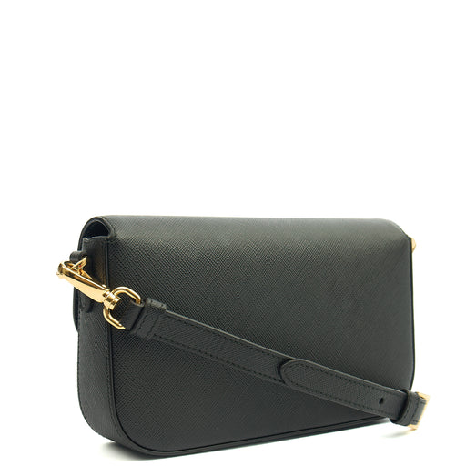 Picture of Prada Cross Body Saffiano Crossbody - Mini in Black, Saffiano Leather