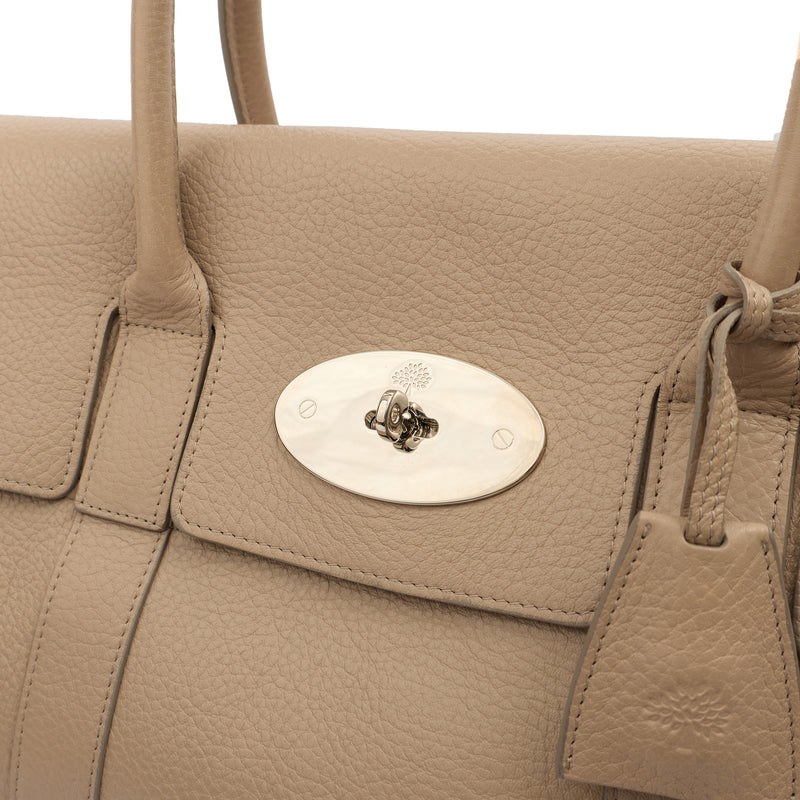 Picture of Mulberry Tote Bayswater Heritage in Putty, Calfskin Leather