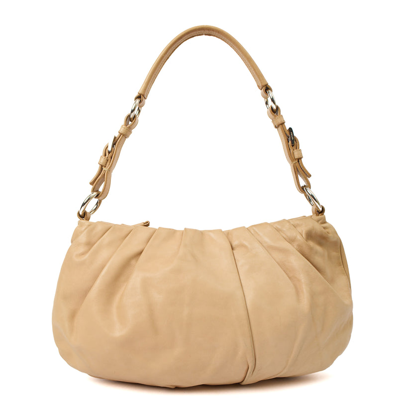 Picture of Prada Shoulder Bag Shoulder Bag in Neutral, Leather