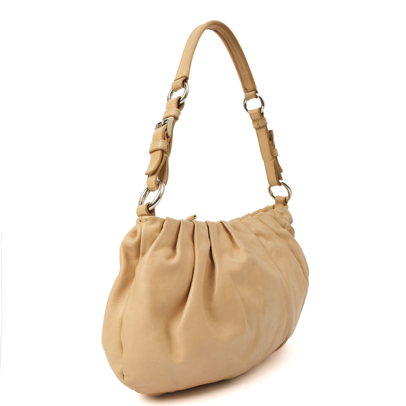 Picture of Prada Shoulder Bag Shoulder Bag in Neutral, Leather