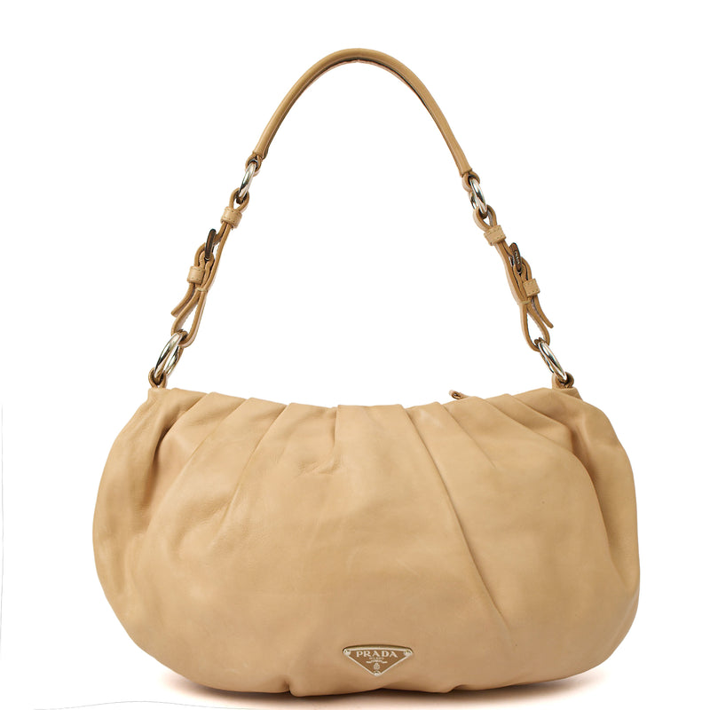 Picture of Prada Shoulder Bag Shoulder Bag in Neutral, Leather
