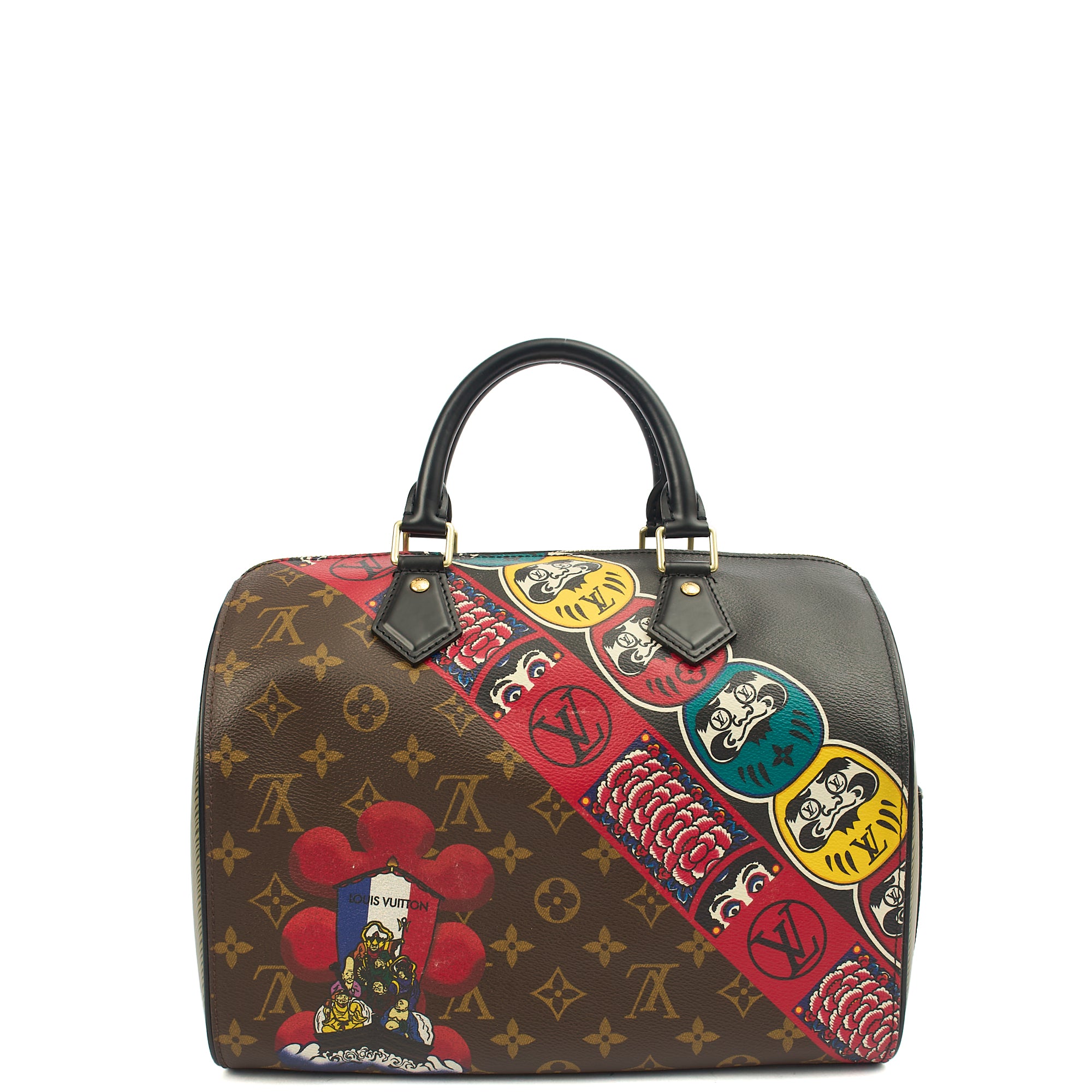 Louis Vuitton Top Handle Speedy 30 in Monogram, Canvas | The