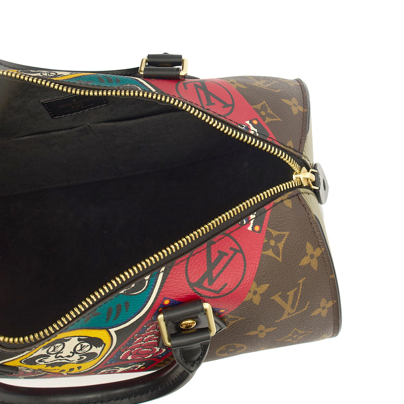 Picture of Louis Vuitton Top Handle Speedy 30 in Monogram, Canvas