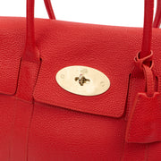 Picture of Mulberry Tote Bayswater Heritage in Red, Calfskin Leather