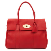 Picture of Mulberry Tote Bayswater Heritage in Red, Calfskin Leather