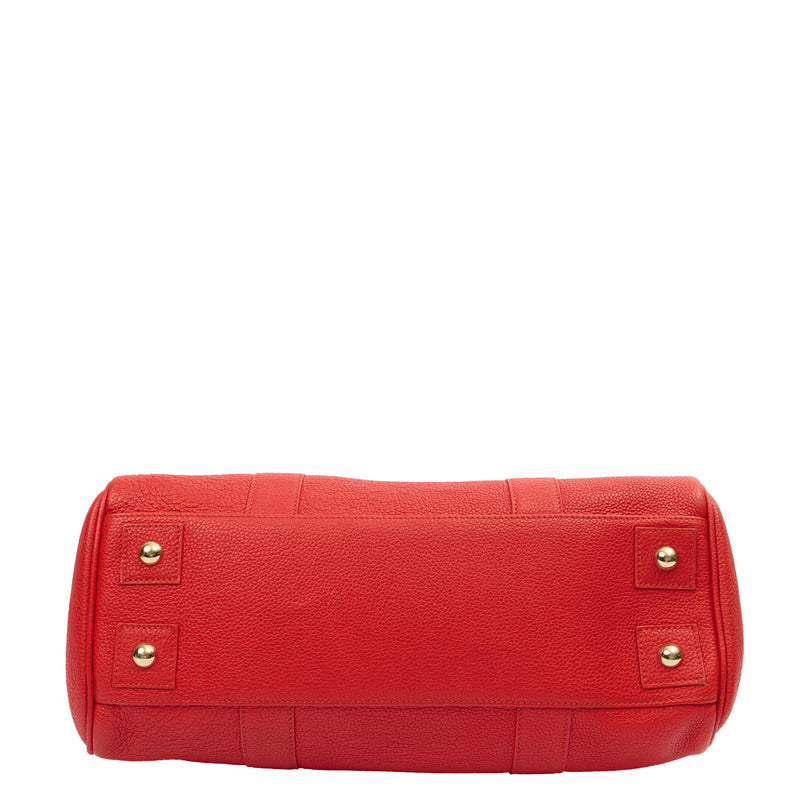 Picture of Mulberry Tote Bayswater Heritage in Red, Calfskin Leather