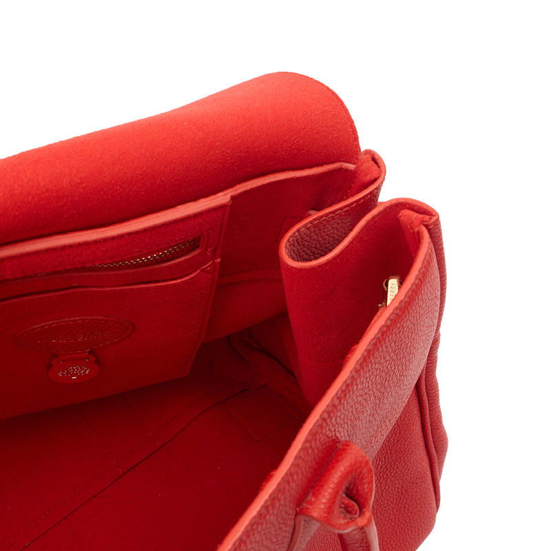 Picture of Mulberry Tote Bayswater Heritage in Red, Calfskin Leather