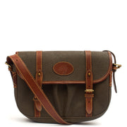 Picture of Mulberry Cross Body Vintage Messenger in Green, Scotchgrain