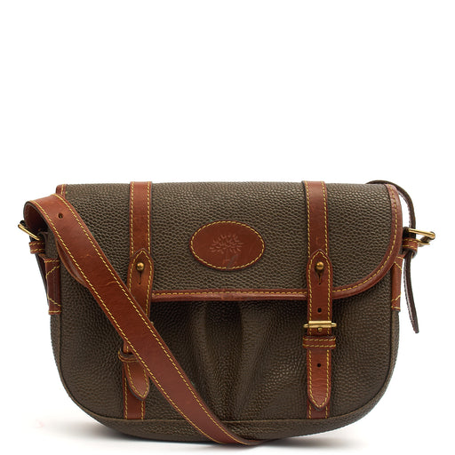 Picture of Mulberry Cross Body Vintage Messenger in Green, Scotchgrain