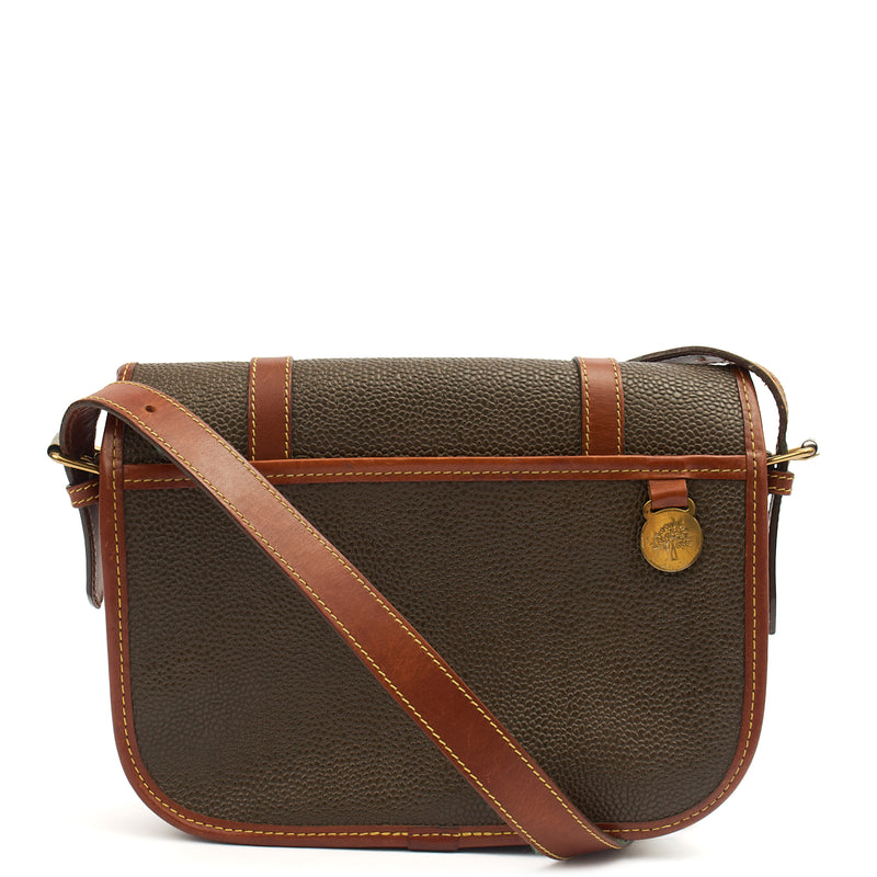 Picture of Mulberry Cross Body Vintage Messenger in Green, Scotchgrain