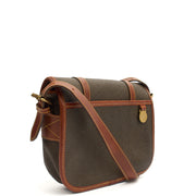 Picture of Mulberry Cross Body Vintage Messenger in Green, Scotchgrain