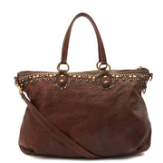 Picture of Miu Miu Tote Shoulder Bag in Brown, Leather