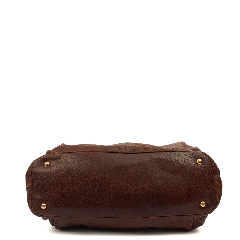 Picture of Miu Miu Tote Shoulder Bag in Brown, Leather