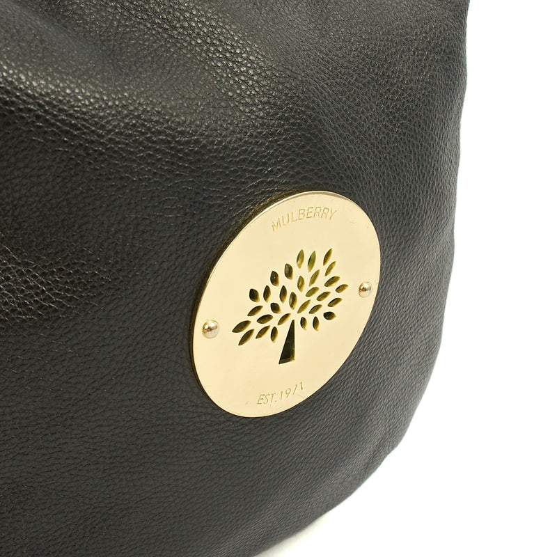 Picture of Mulberry Shoulder Bag Daria Hobo in Black, Leather