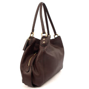 Picture of Coach Tote Edie Tote in Purple, Leather