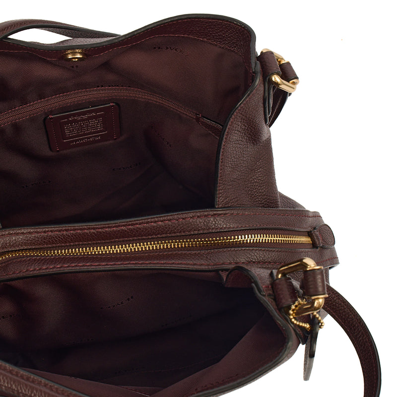 Picture of Coach Tote Edie Tote in Purple, Leather