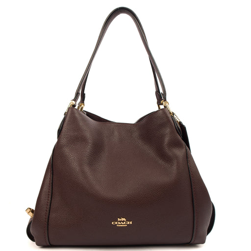 Picture of Coach Tote Edie Tote in Purple, Leather