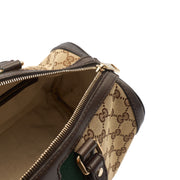 Picture of Gucci Tote Boston in Brown, GG Supreme Canvas
