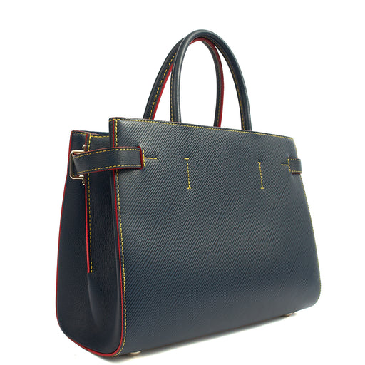 Picture of Louis Vuitton Tote Twist Tote in Blue, Epi Leather