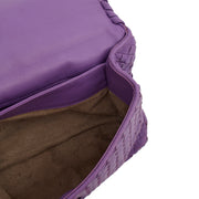 Picture of Bottega Veneta Cross Body Olimpia - Small in Purple, Leather