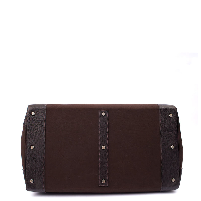 Picture of Hermes Tote Hac 50 in Chocolate, Canvas
