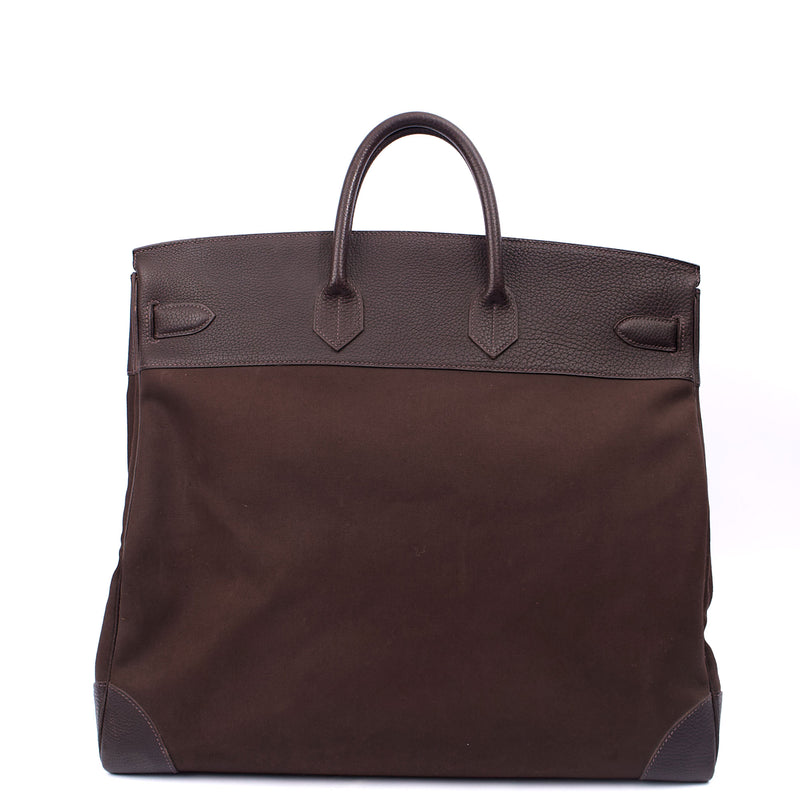 Picture of Hermes Tote Hac 50 in Chocolate, Canvas