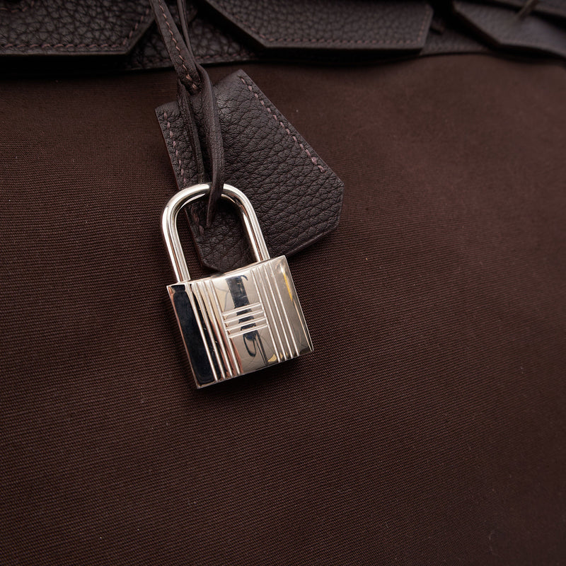Picture of Hermes Tote Hac 50 in Chocolate, Canvas