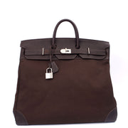 Picture of Hermes Tote Hac 50 in Chocolate, Canvas