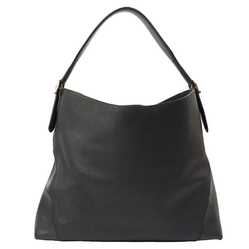 Picture of Aspinal of London Shoulder Bag London Tote- Large in Navy, Leather