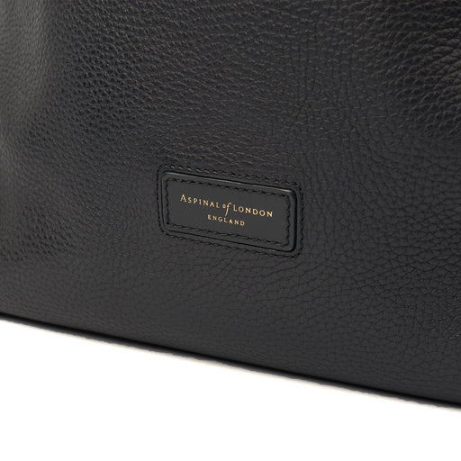Picture of Aspinal of London Shoulder Bag London Tote- Large in Navy, Leather