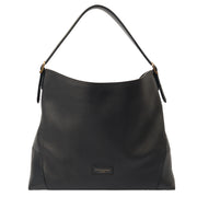 Picture of Aspinal of London Shoulder Bag London Tote- Large in Navy, Leather
