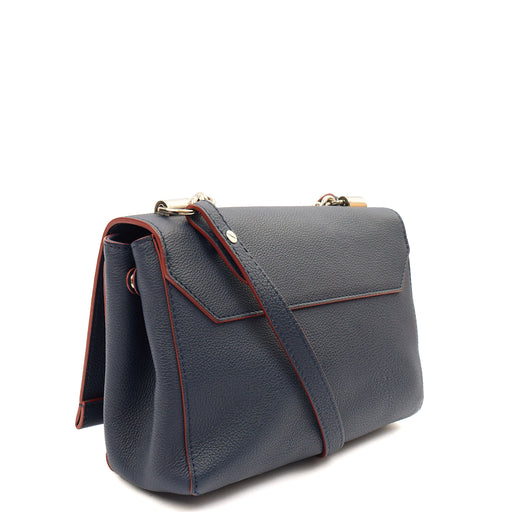 Picture of Louis Vuitton Cross Body Lock Me II BB in Blue, Leather