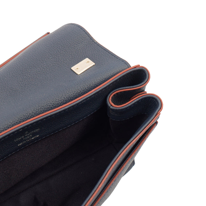 Picture of Louis Vuitton Cross Body Lock Me II BB in Blue, Leather