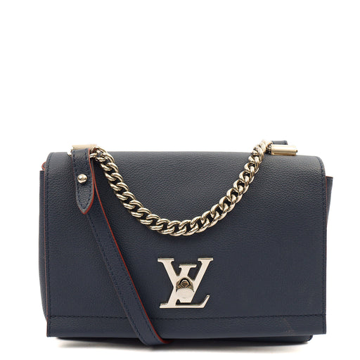 Picture of Louis Vuitton Cross Body Lock Me II BB in Blue, Leather